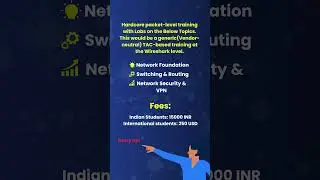 Wireshark Speciality Packet Level TAC Training For Network Security & Cloud Engineers | Enroll Now