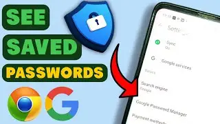 How to check all apps password in google account