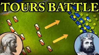 The Battle of Tours 732 AD