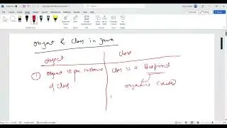 #java  Class vs Object in Java