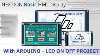 NEXTION HMI DISPLAY WITH ARDUINO -Getting Started with LED ON/OFF