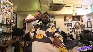 Haircut at Mr.Brothers Cut Club in Osaka Japan