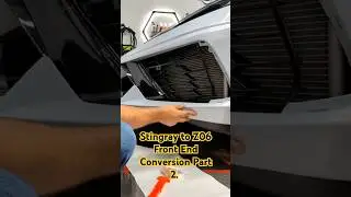 Converting a Stingray front end to a Z06 Front End. Part 2.