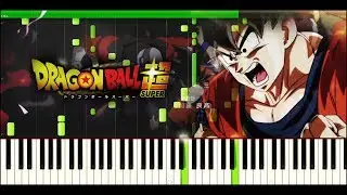 Dragon Ball Super - Opening 2 - Limit-Break x Survivor (Piano TUTORIAL + SHEETS) [Max AnimePianist]