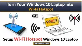 How to Configure WiFi Hotspot in Windows 10