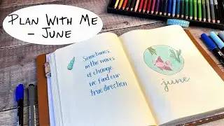 June Plan With Me | Bullet Journal