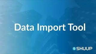 Data Import Tool