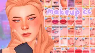 my must have makeup cc for the sims 4💖 | sims 4: custom content