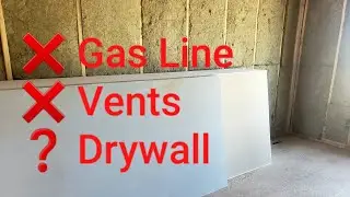 Installing Gas Lines And Vents In Our House