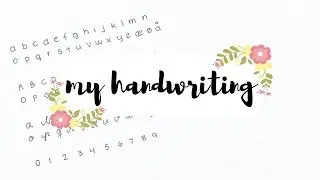 Handwriting tag + Evolution of my handwriting | studytee