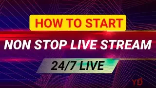 how to put non stop live stream on youtube in Tamil | live stream 24/7 | Yazh Diaries