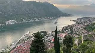 Kotor, Montenegro - INCREDIBLE  Skyline View | 4K 60FPS HDR Walking Tour