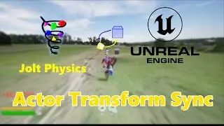 #7 Jolt Physics in UE5 - How to Synchronize Body Transform Between Jolt and Unreal Engine