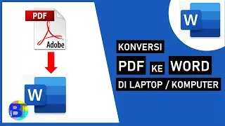 Cara Mengubah File PDF ke WORD di Laptop (Komputer) || Tutorial Word Bahasa Indonesia