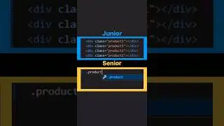 Junior Vs Senior Frontend developer.#programming #html #css #html5 #coding #frontend #webdevelopment