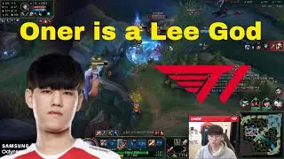 T1 Oner insane Lee Sin KICK (Korean SoloQ)