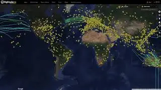 What 9hrs of Flying looks like in 20 seconds