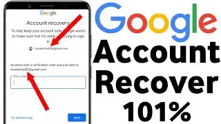 How to recover gmail account | same email verification code problem | email forgot password recovry