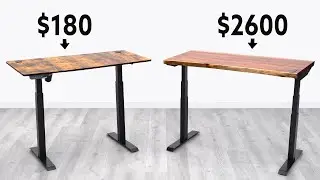 Cheap vs Expensive Standing Desks...Worth 15x More Money?