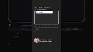 Custom Text Input Component in React
