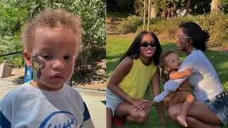 Keke Palmer & Darius Jackson Reunite for a Heartwarming Zoo Day with Baby Leodis | Family Moments