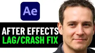 How To Fix Adobe After Effects Crash 2025! (EASY FIX)