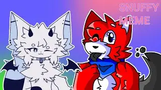 Snuffy || Animation meme || Flipaclip || Collab with @Zhasky !!