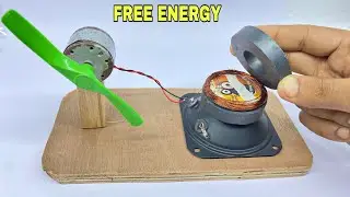 Free Energy Generator 100% working With Dc Motor And Magnet || Magnetic Motor Dynamo || SB craft