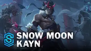 Snow Moon Kayn Skin Spotlight - League of Legends