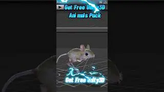 Unity3D Free Assets - Animals Pack. 100+ Unity Assets Giveaway. Jerboa. 