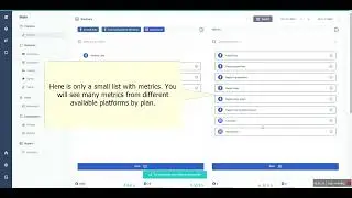 How works the Overview page in the CRM Analytics app