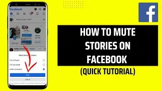 How To Mute Facebook Stories