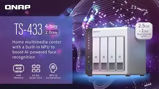 TS-433: Home multimedia center with a built-in NPU to boost AI-powered face recognition