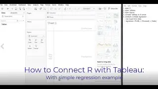 Connect Tableau and R