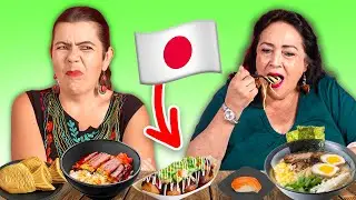 Mexican Mom Try Japanese Food