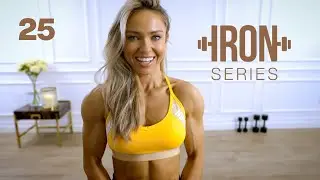 IRON Series 30 Min Superset Dumbbell Shoulder Workout | 25