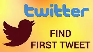 How to Find Anyone’s First Tweet