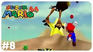 Shifting Sands Land 100% Walkthrough | Super Mario 64 100% Walkthrough Part 8