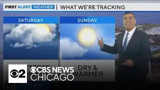 Possible showers, then a lovely Sunday in Chicago this weekend