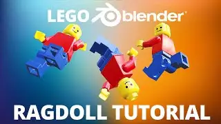 How to Create LEGO Ragdolls in Blender | Lego Blender Tutorial