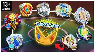 Who Is The ULTIMATE KING Of Beyblade Burst? ALL GENERATIONS KING OF THE HILL (2015-2022) (13+)