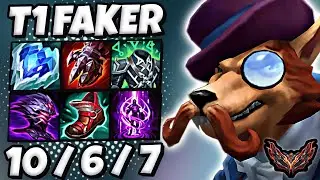 T1 Faker Nasus vs Azir [ MID ] Patch 14.17 Korea Grandmaster ✅