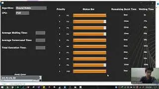 OS CPU Scheduling Project With Source Code in JAVA