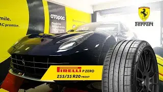 Ganti ban mobil Ferarri Pirelli P zero 255/35 R20