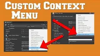 How to Add Custom Context Menus in Unity?