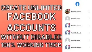 How to Create Unlimited Facebook Accounts (2023) | Create Unlimited Facebook Accounts