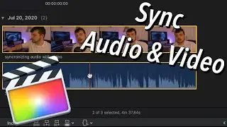 Sync Audio and Video in Final Cut Pro X