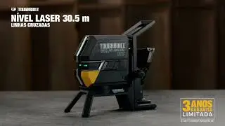 Nível Laser de 30,5 m Linhas Cruzadas da ToughBuilt®️