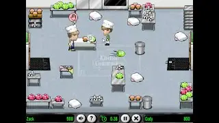 Zack and Cody Kitchen Commotion (Old browser game)