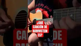 Rammstein acústico ¿sabes qué tema es? #rammstein #metal #acousticcover #acousticmusic #rock